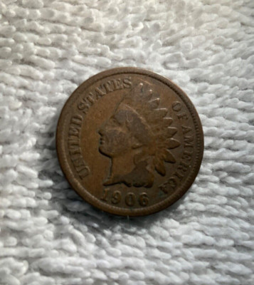 1906 P Indian Head Penny 1 Cent Incredible Details Collectors Find