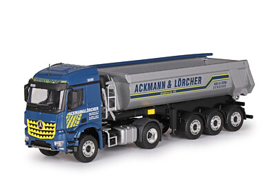 Conrad 78231-03 MB Arocs StreamSpace Rundmulden Sattelkipper 1:50 Neu & OVP