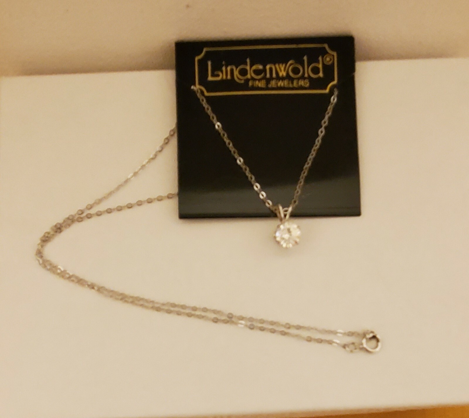 Lindenwold Fine Jewelers Jewelry Cubic Zirconia Necklace Made In USA eBay