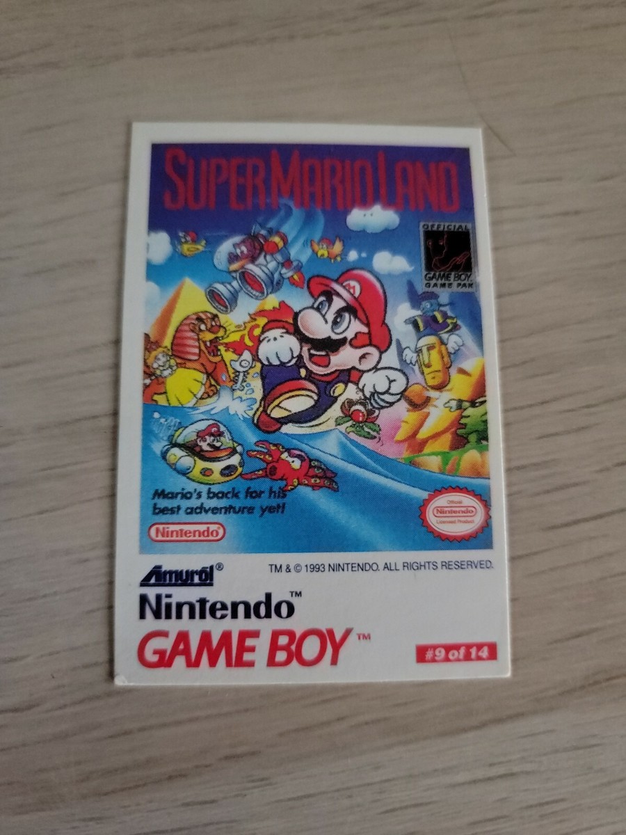 1993 Super Mario Land Tip Card #9/14 Nintendo Game Boy OC68 | eBay