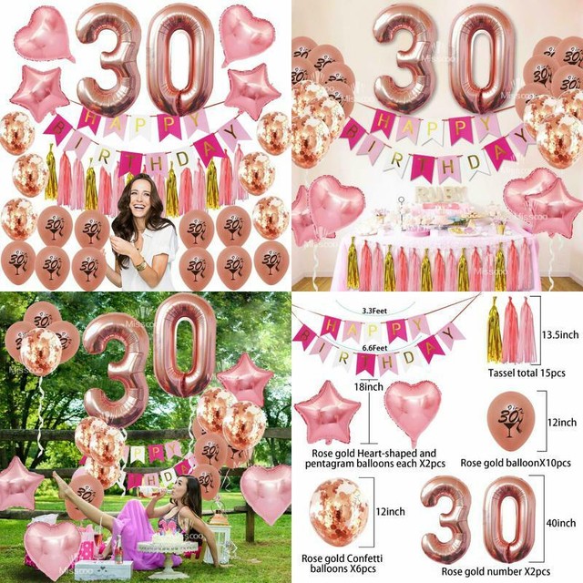 Home Garden 30th Birthday Decorations Party Supplies Dirty