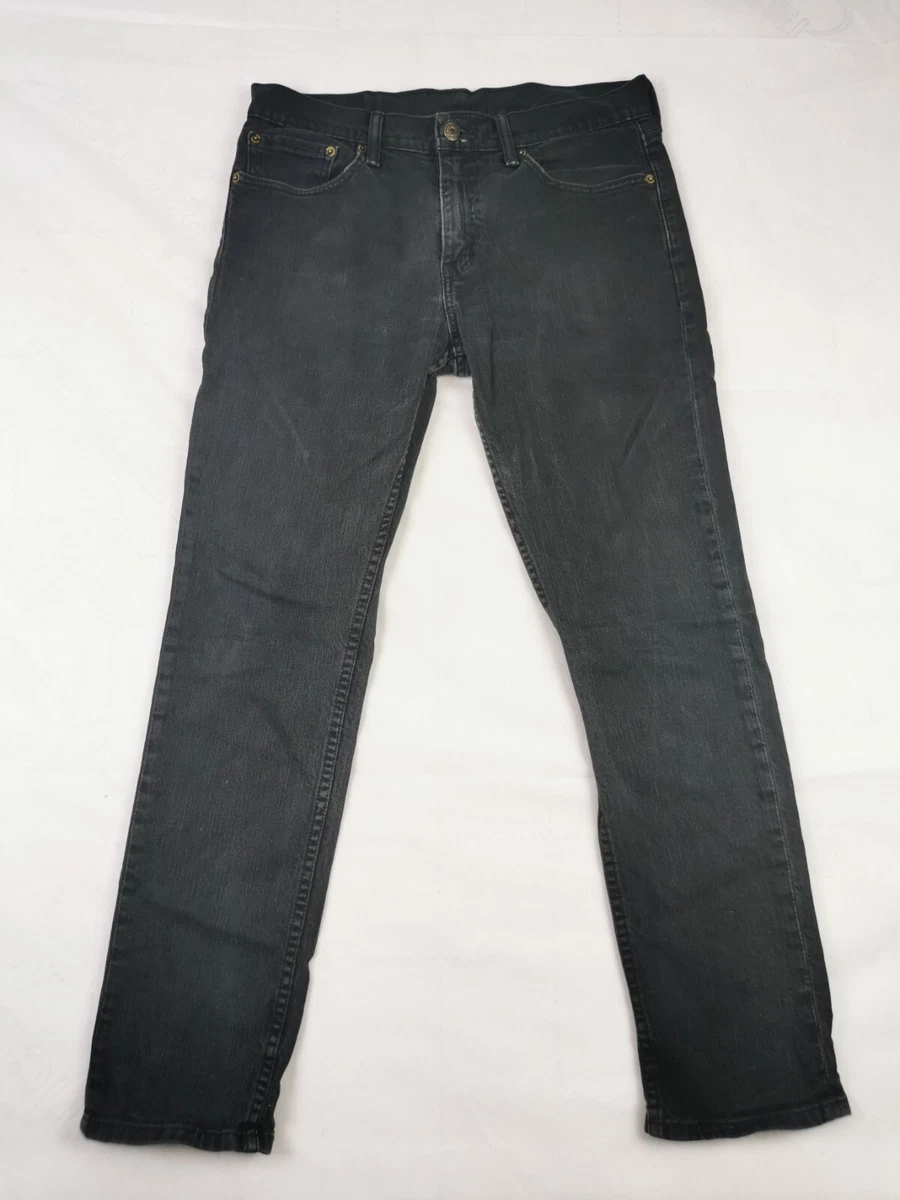 Levi s 541 Men s Jeans Denim Black Distressed Athletic Taper Fit Size 32 x 30