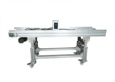 TECHTONGDA® 59"Lx11.8"W PU Flat Belt Conveyor Systemfor Industrial Transport110V