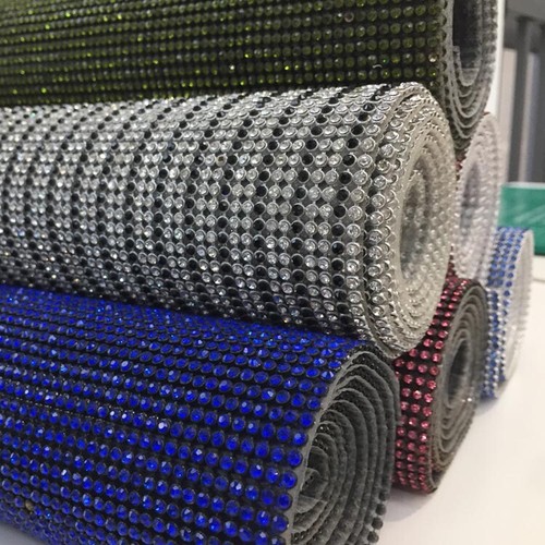 de imitación cota de malla metálica de aluminio Joyería Fabricación de Cristal 2020 |