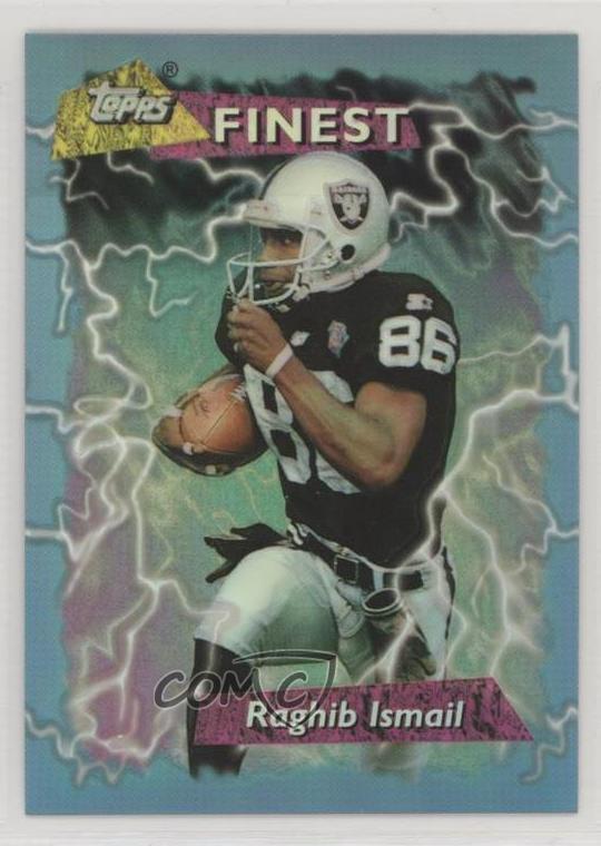 1995 Topps Finest Refractor Rocket Ismail Raghib Ismail #176