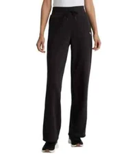 NWT PUMA 1787624 FLEECE SWEATPANTS STRIAGHT LEG BLACK SZ XL #J222