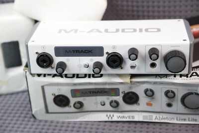 m-audio m-track two-channel usb audio interface