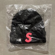 Supreme New Era S Logo Beanie FW 19 Black