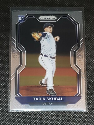 2021 Panini Prizm Baseball TARIK SKUBAL RC #236 Tigers SSP TIER