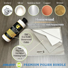 Jewelry Polishing Kit with Jewelry Polishing Cloth Multiple Cleaner & Polish Kit