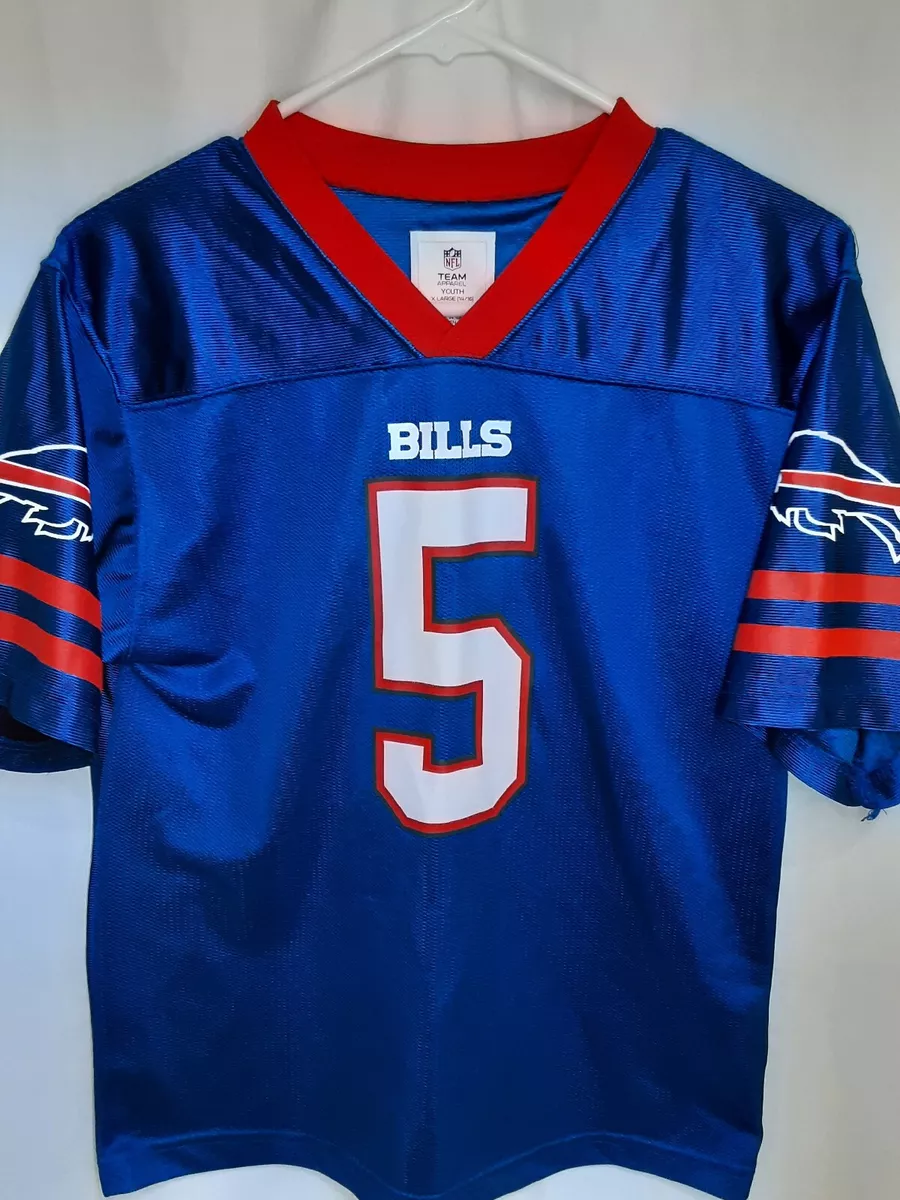 Buffalo Bills Tyrod Taylor 5 Football Jersey Youth XL 14 16. D27