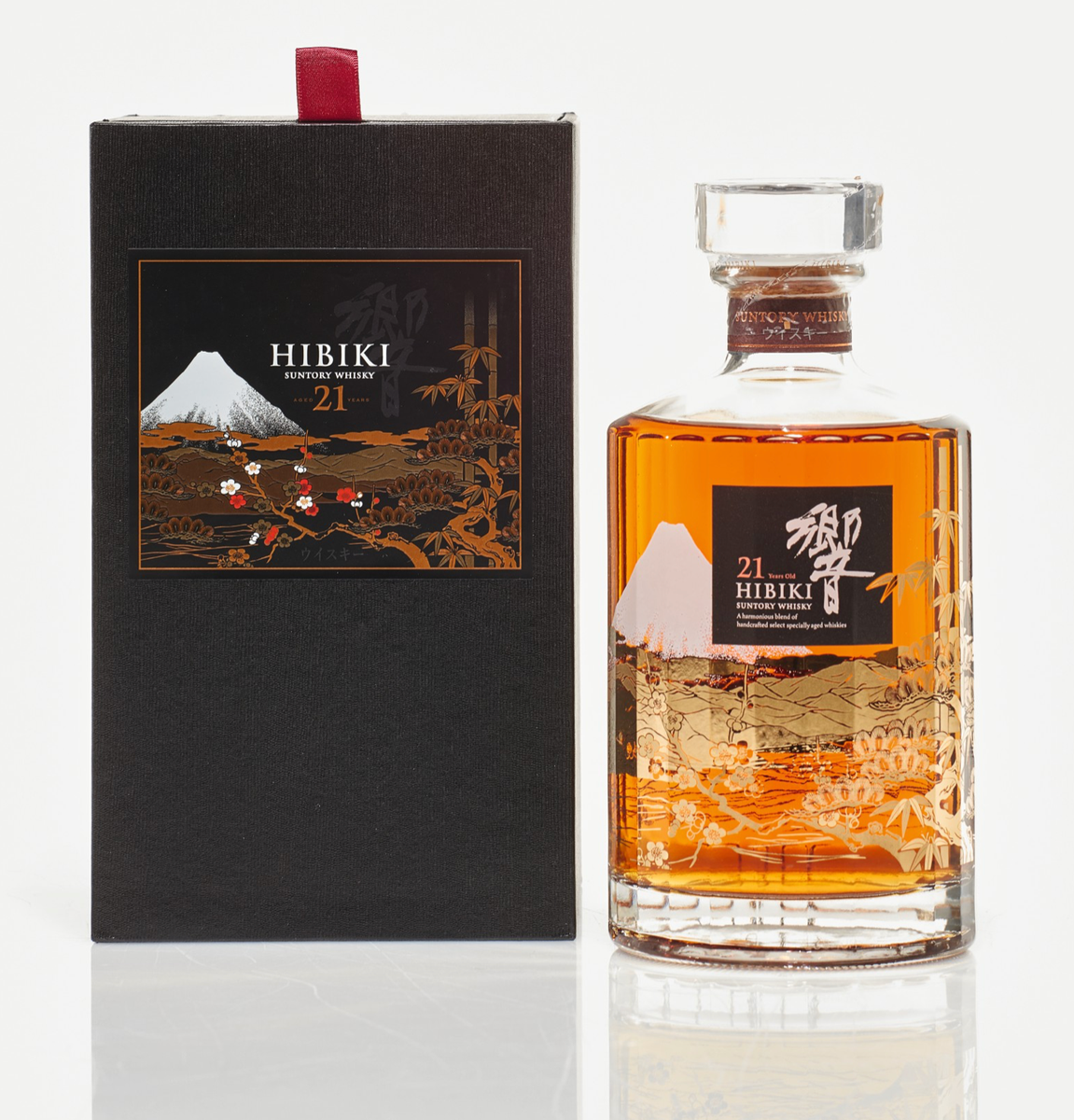 HIBIKI 21 years: Mount Fuji Limited Special Edition VERY RARE (NEW