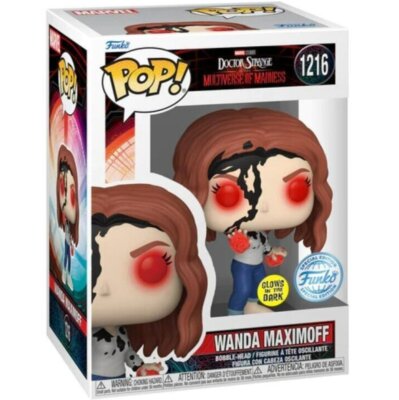 Doctor Strange Multiverse of Madness - Wanda Maximoff (Glow SE) #1216 Funko  Pop! | eBay UK