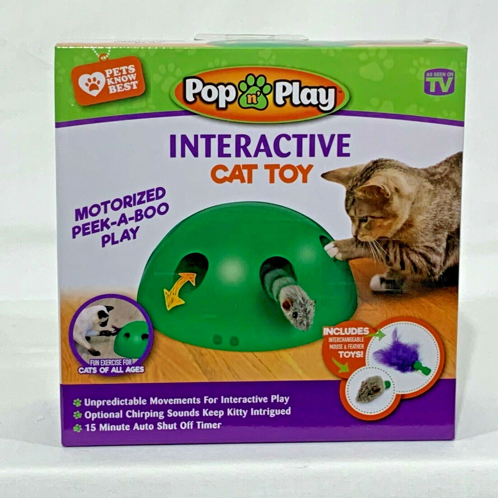 pop out cat toy