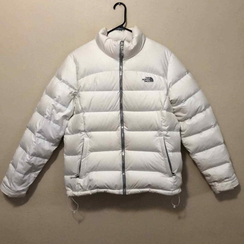 The North Face Women's White Nuptse 