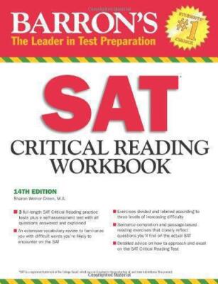SAT Critical Reading Workbook (Barron's Sat)