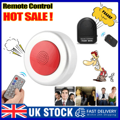 Electronic Funny Fart Machine Box w/ Remote Children Gifts Jokes Pranks ...
