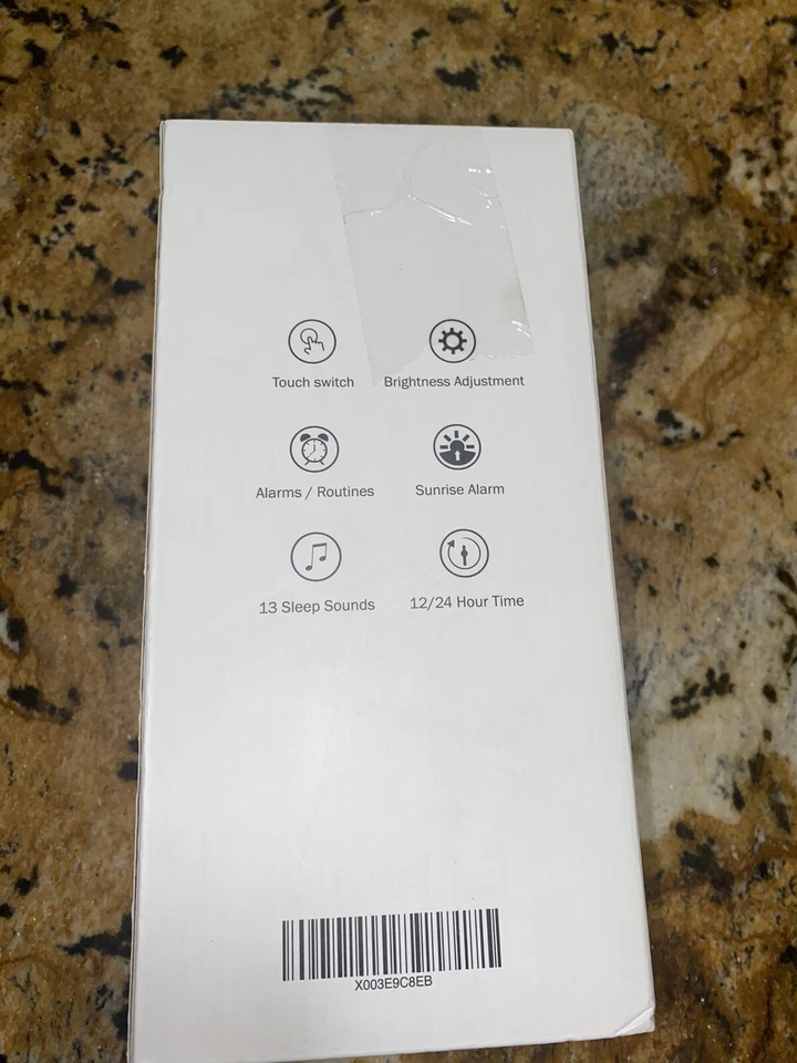 Máquina de som solar para bebês e luz noturna de descanso no tempo para subir com temporizador - Imagem 4 de 4