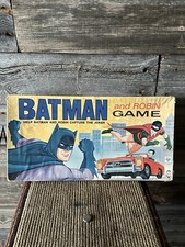 Vintage Batman And Robin Board Game 1965