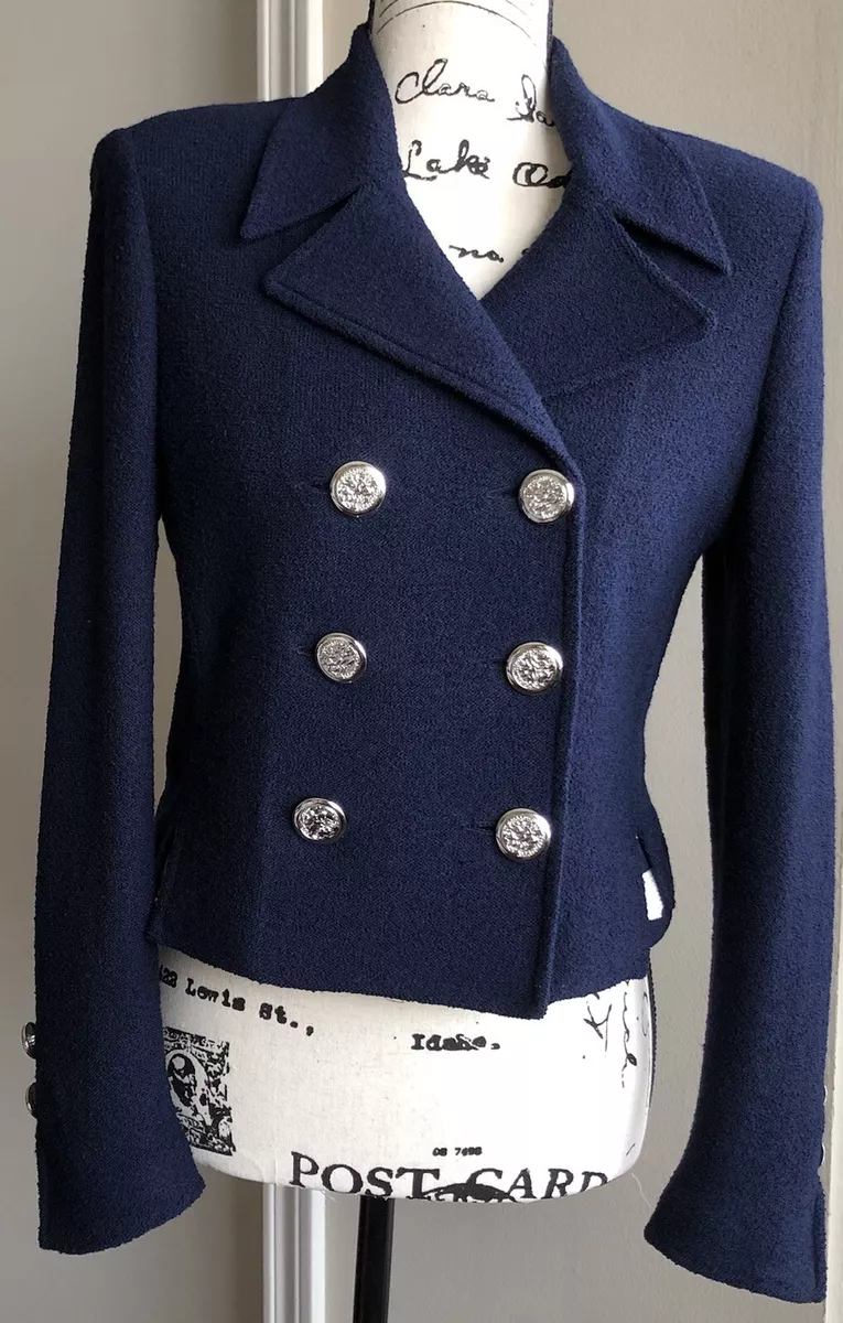 St john deals navy jacket