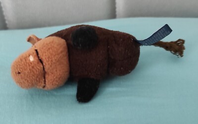 Peluche pupazzo Trudi sweet collection vintage cinghiale marrone