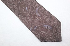 Michael Kors Men's Tie Brown  with patterns