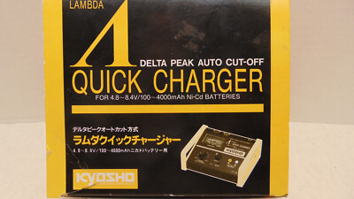 Kyosho #1845 Lambda Delta Peak Quick Charger 4.8-8.4v Ni-Cd  NIB