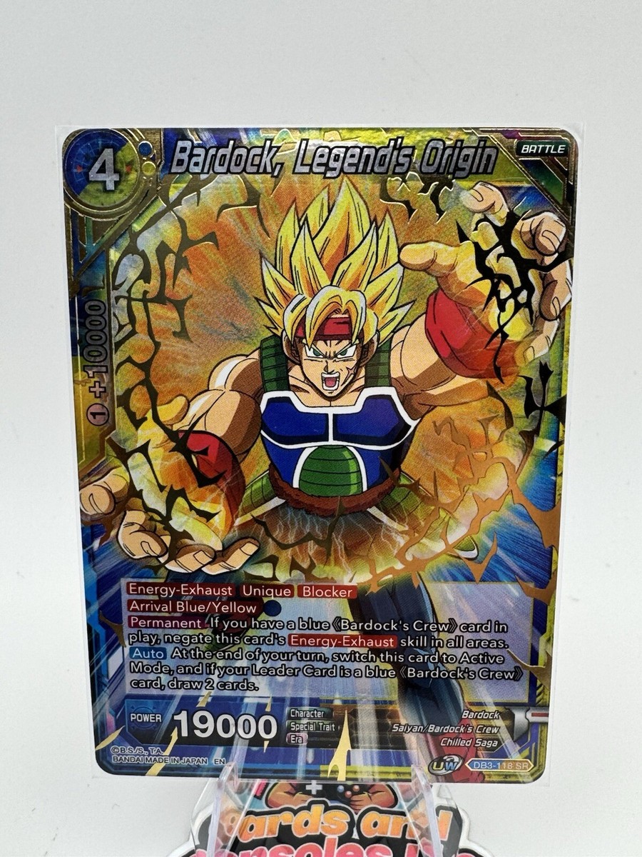 Dragonball Super CCG - Bardock, Legend's Origin - FOIL Gold Stamp