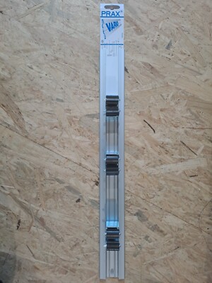 PRAX Gerätehalterschiene + 3 Halter 25 mm, für Gerätestiele bis 25 mm Ø -NEU