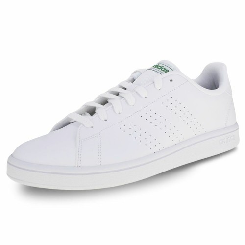SCARPE SNEAKERS UOMO ADIDAS EE7690 ADVANTAGE BASE BIANCO VERDE SPORTIVE PE  2021 | eBay