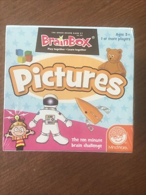 Mindware BrainBox - Pictures Fun Memory Game AGES 3+ ~ HomeSchool