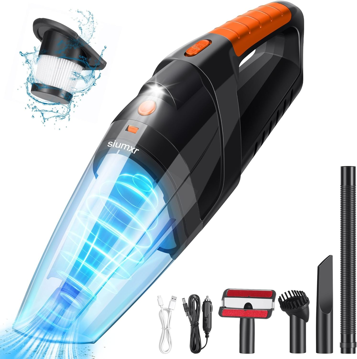 Handheld Vacuum Cordless,Powerful Suction 30Mins Long Runtime, Dust Busters Cord-image