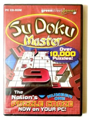 Su Doku Master Windows 98/Se/Me/2000/XP Top-Qualität Kostenloser UK Versand