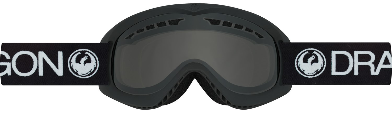 Dragon Alliance DX Ski snowboard Goggles adult Coal/smoke 722-4943 NEW