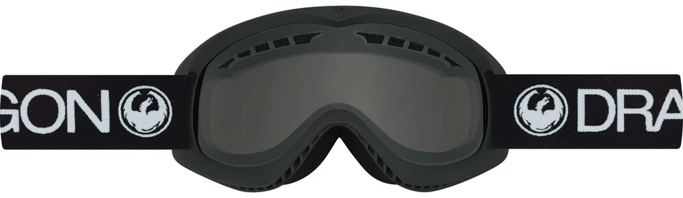 Dragon Alliance DX Ski snowboard Goggles adult Coal/smoke 722-4943 NEW
