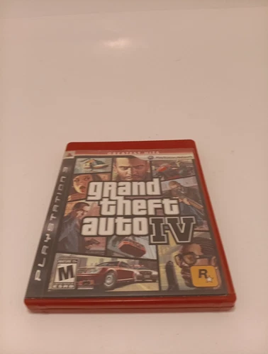 Grand Theft Auto IV -  PlayStation 3 - 2008- TESTED - Complete W/ MANUAL & MAP