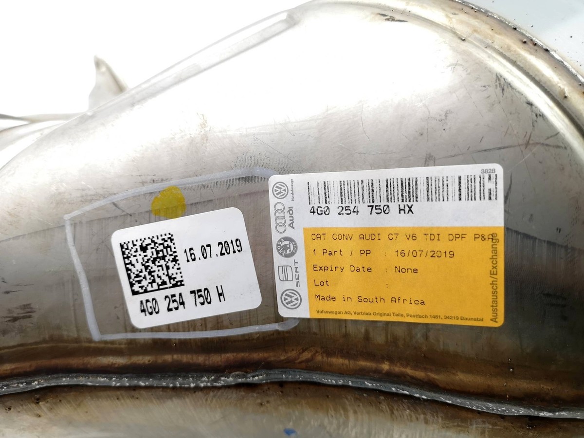 NEU Original Katalysator DPF Dieselpartikelfilter AUDI A6 4G 3.0  