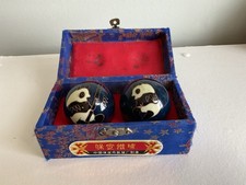 VTG Baoding Balls Musical Chinese Health Healing Exercise Stress Massage PANDA