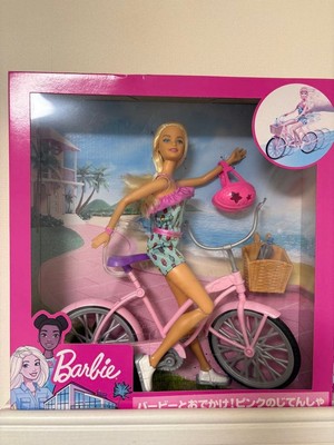 Barbie bicycle set 