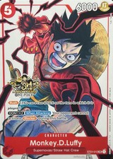 Monkey.D.Luffy ST01-012 3rd Anniversary Rare Stamped Promo Mint IN HAND
