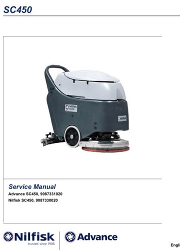 Advance SC450  26" Floor Scrubber