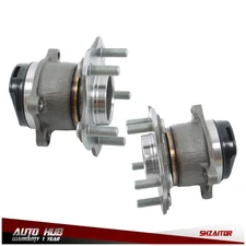 Pair Rear Wheel Hub Bearings Assembly FWD For Nissan Rogue 2008 2009 2010-2013
