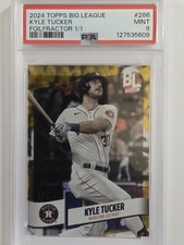 2024 Topps Big League #286 Kyle Tucker FoilFractor PSA 9 #1/1