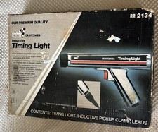 Sears Craftsman Inductive Timing Light Chrome 28 2134 W Box Cables Usa