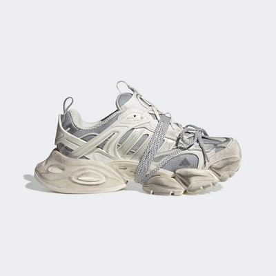 Adidas XLG Runner Deluxe Sail Gray White Wind White Bow Laces