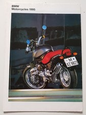 BMW RANGE Motorcycle Sales Brochure 1995?411200920/UXV10 R850R R1100R R1100RS++