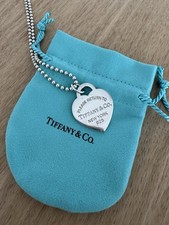 RETURN TO TIFFANY Kette Herzanhänger 925 Sterlingsilber Original Tiffany & Co.