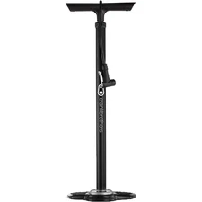 Crank Brothers Sapphire Floor Pump Midnight Black, One Size