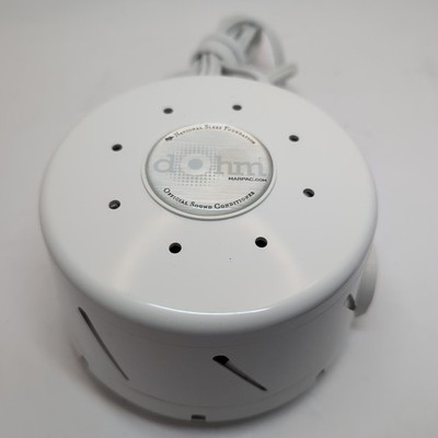 Serious Sleep Dohm Fan White Noise Sound Sleep Machine Fan White Model M1DSUSWH