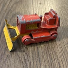 Vintage Lesney Matchbox ~ King Size Case Tractor No. K 17  Missing Treads, As Is